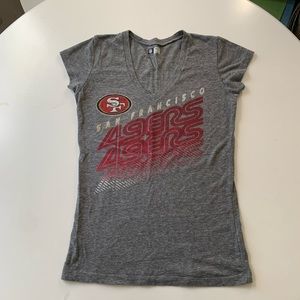 San Francisco 49ers tshirt women size L